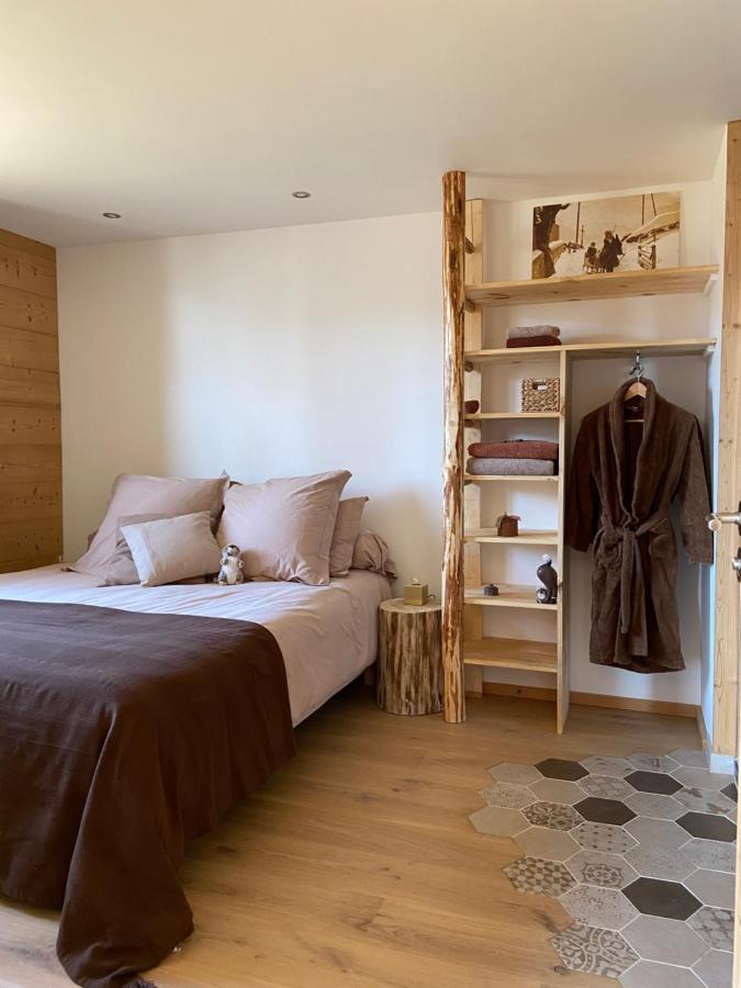 La Marmotte Qui Papote Apartment Le Grand-Bornand Bagian luar foto