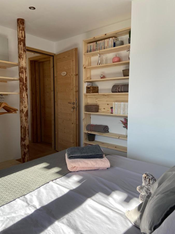 La Marmotte Qui Papote Apartment Le Grand-Bornand Bagian luar foto