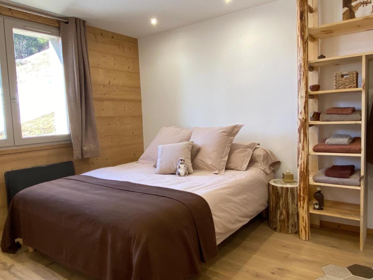 La Marmotte Qui Papote Apartment Le Grand-Bornand Bagian luar foto